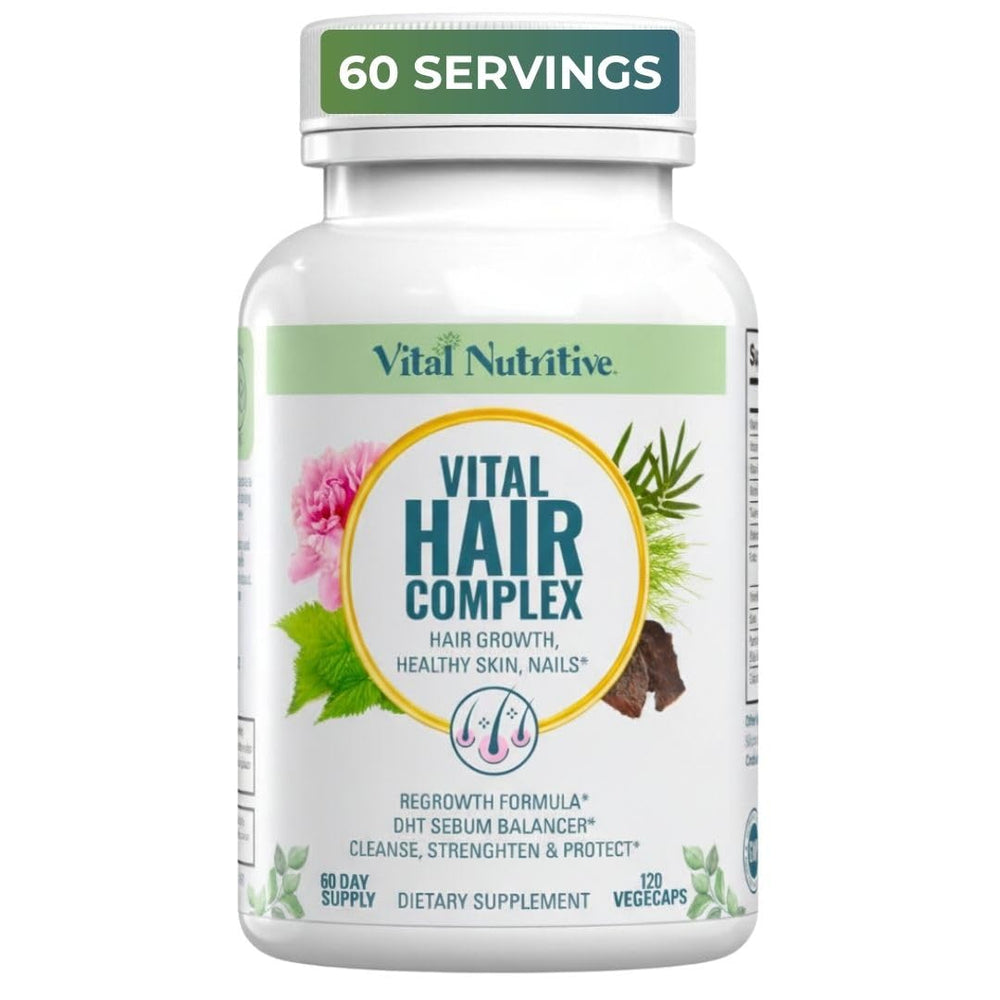 VITAL NUTRITIVE frente del envase mostrando diseño y beneficios visibles