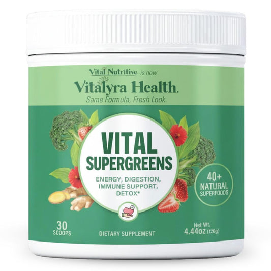 VITAL NUTRITIVE envase frontal que muestra el producto y su conveniencia