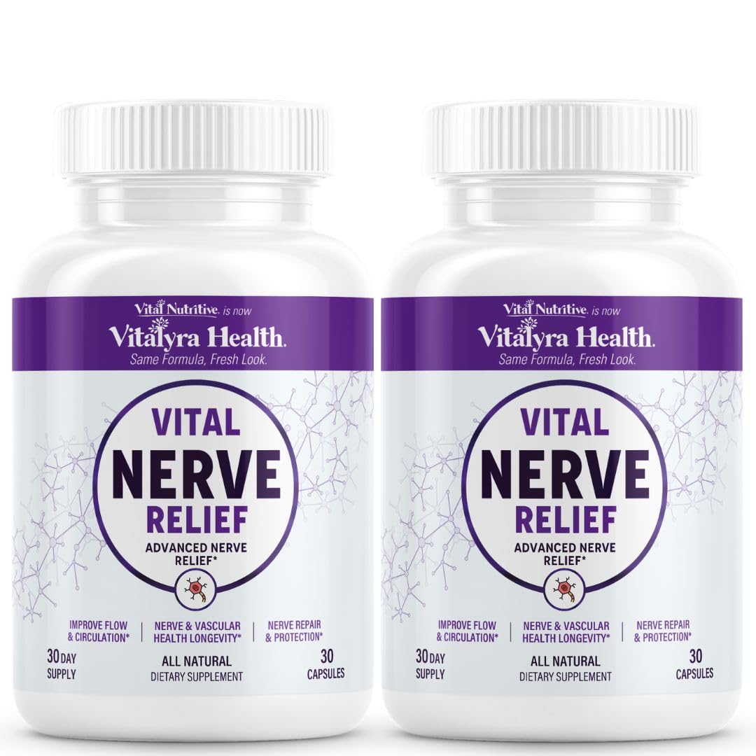 VITAL NUTRITIVE frontal del envase que muestra la fórmula nerviosa y claridad