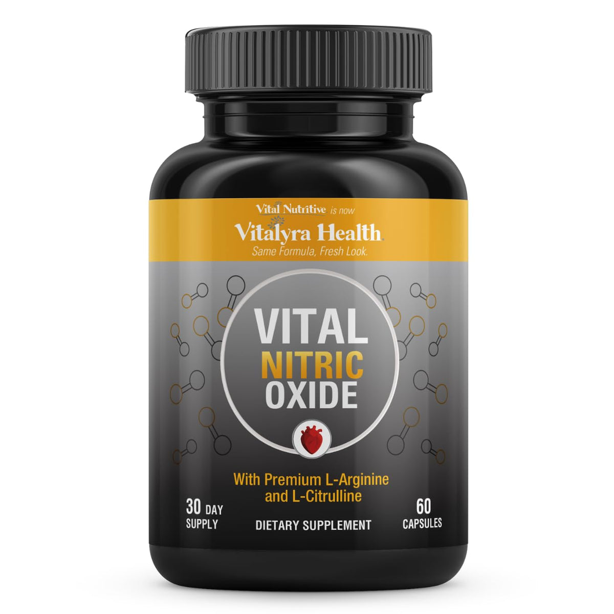 VITAL NUTRITIVE botella frontal que muestra presentación y beneficio circulatorio
