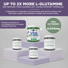 Vital Planet etiqueta con lista de ingredientes y certificaciones visibles