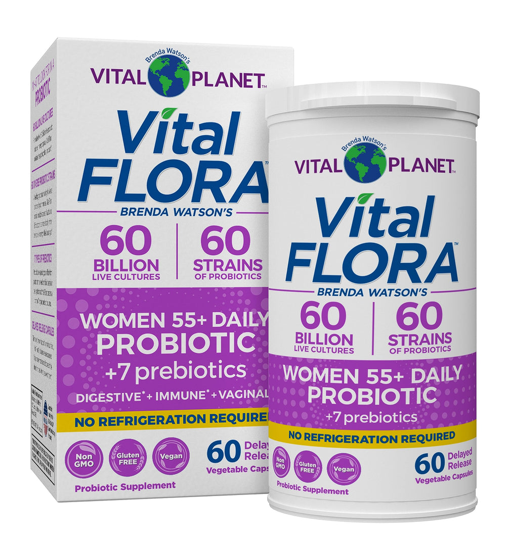 Vital Planet frasco frontal mostrando diseño y beneficios