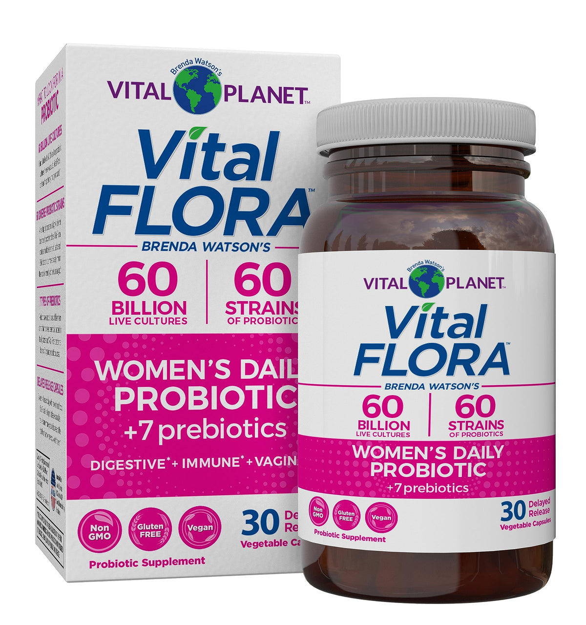 Vital Planet envase frontal mostrando el producto y beneficios claros