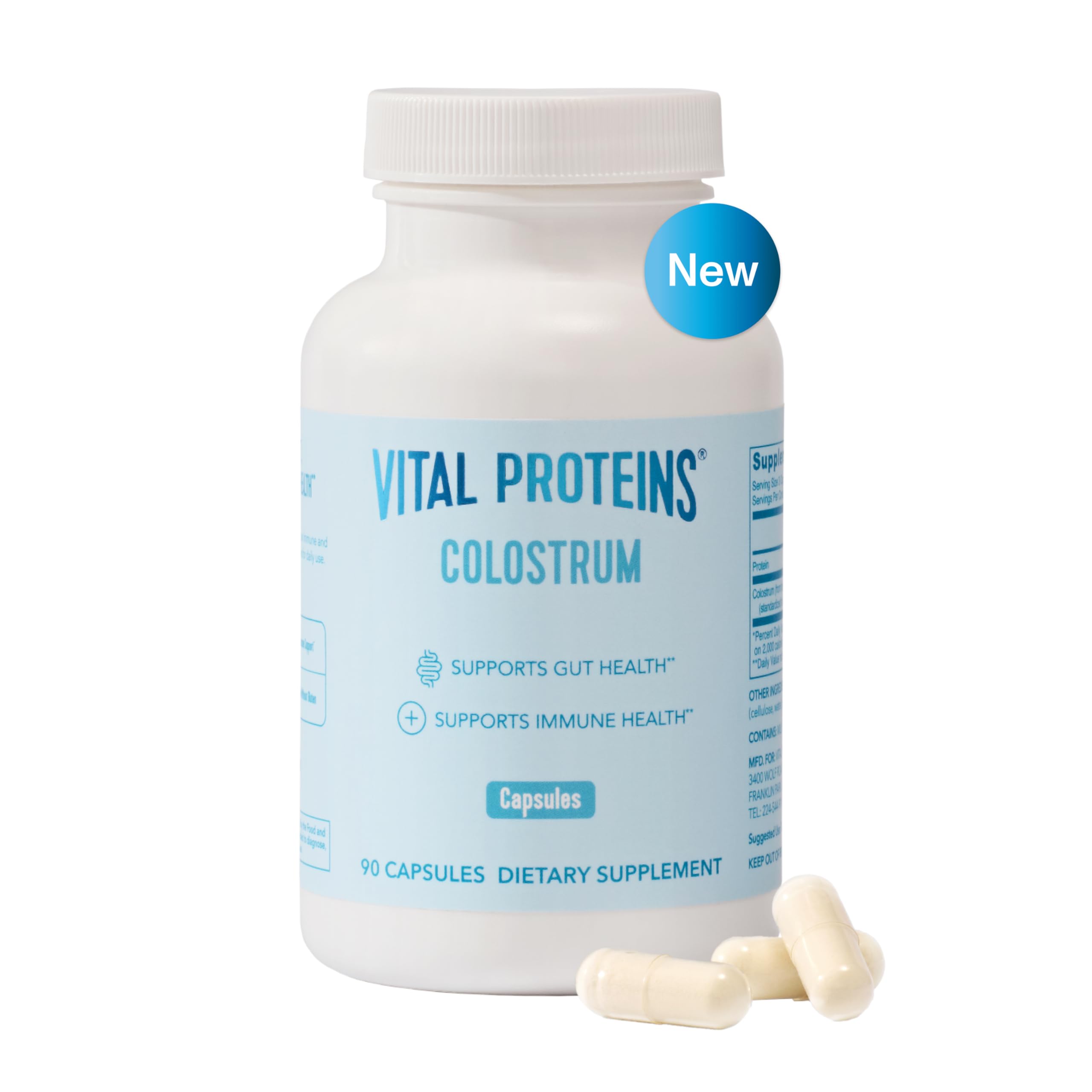 Vital Proteins envase frontal mostrando producto y claridad de uso