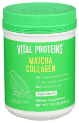 Cucharada con Vital Proteins Matcha Collagen, dosis práctica para batidos