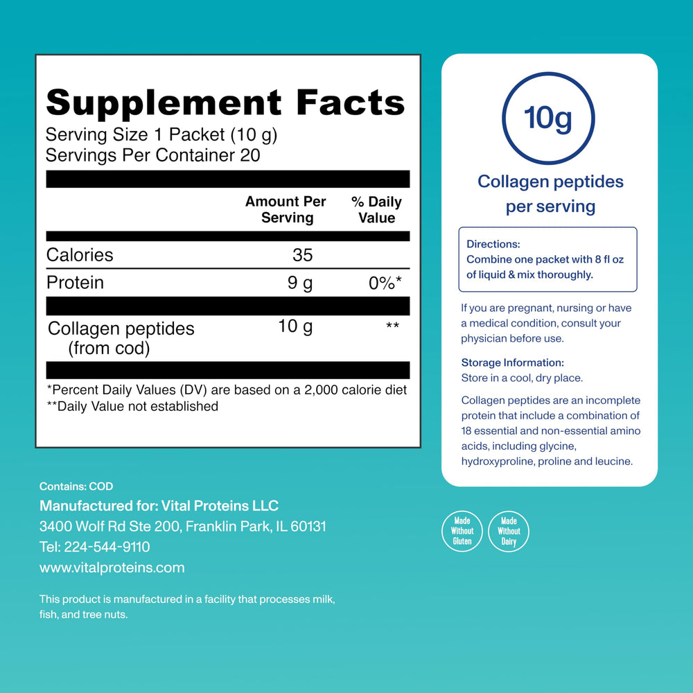 Vital Proteins polvo disolviéndose en agua fría, mezcla rápida y sin grumos