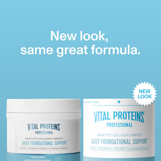 Vital Proteins polvo con textura fina listos para mezclar y absorción