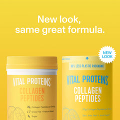 Vital Proteins primer plano de la textura del polvo, disolución rápida
