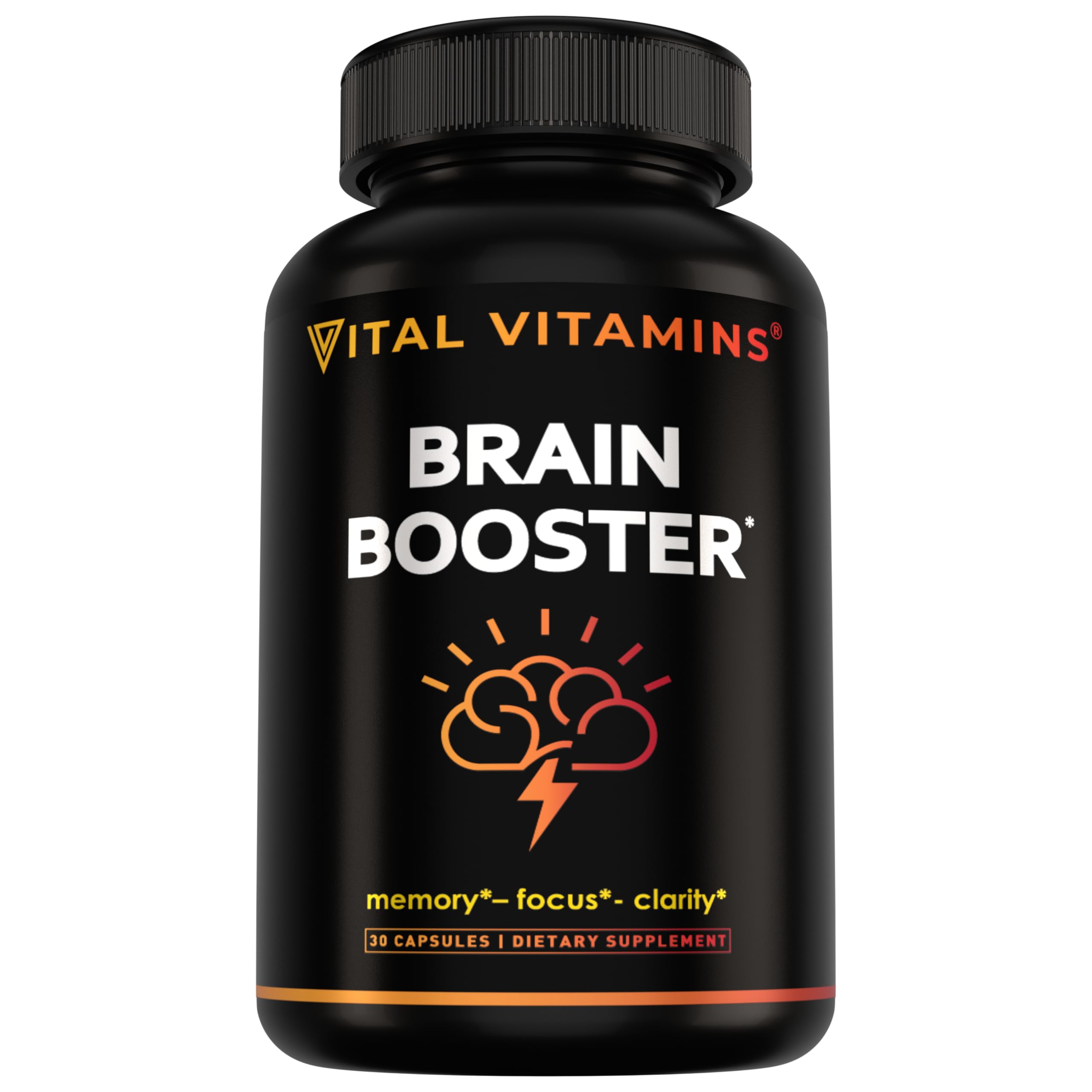Vital Vitamins frente del envase mostrando diseño y claridad