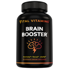 Vital Vitamins frente del envase mostrando diseño y claridad