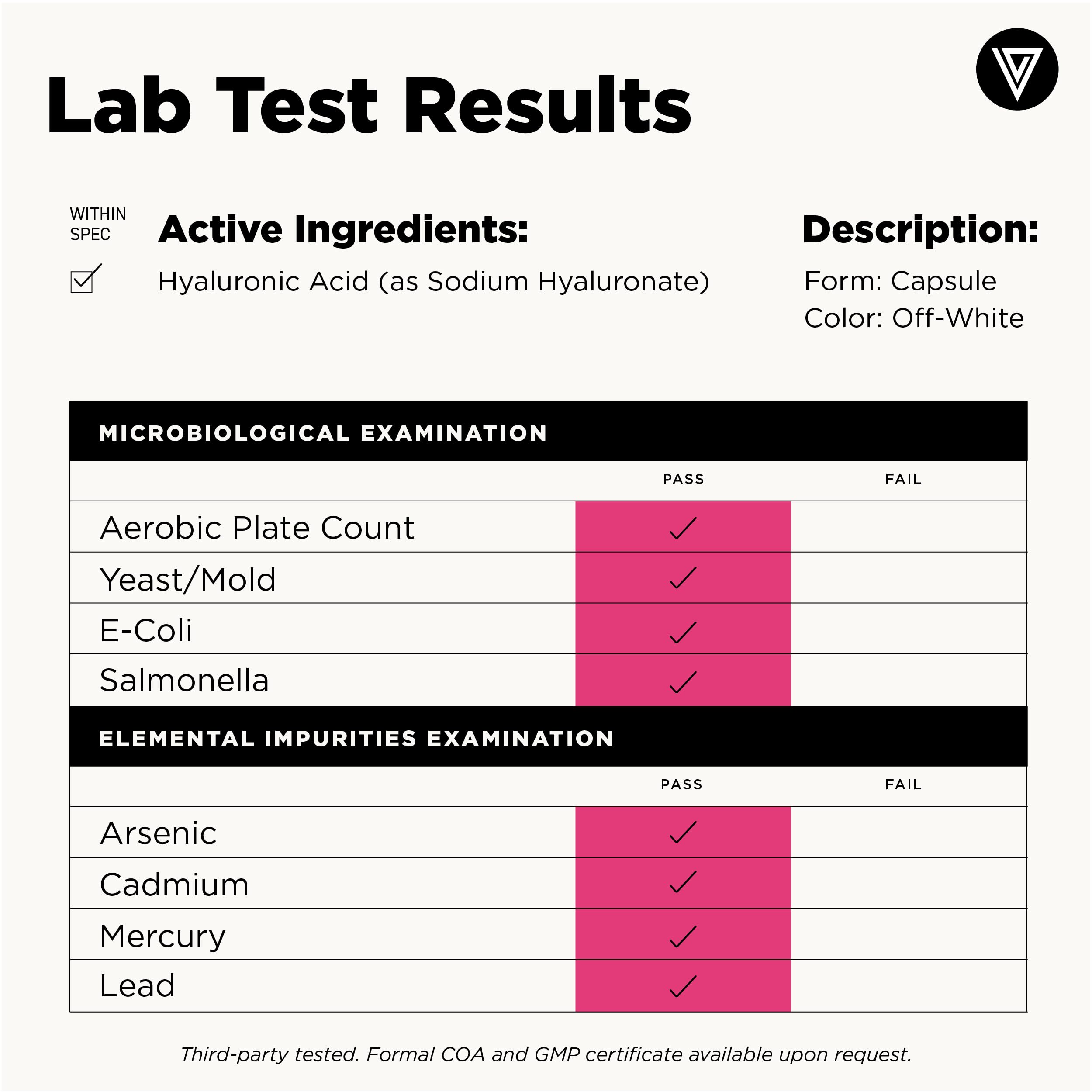 Vital Vitamins lista de ingredientes veganos que fomenta confianza