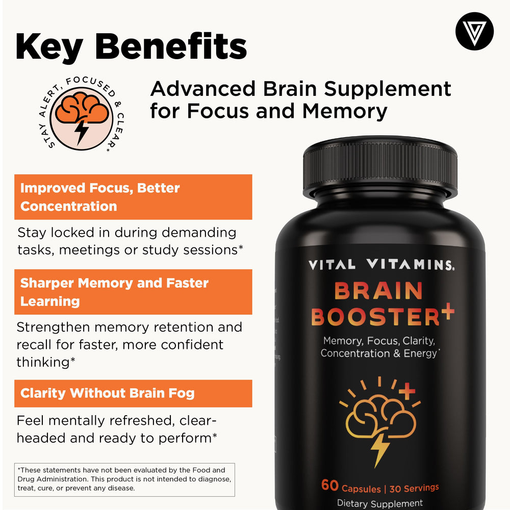 Vital Vitamins primer plano de Lion's Mane resaltando su uso botánico