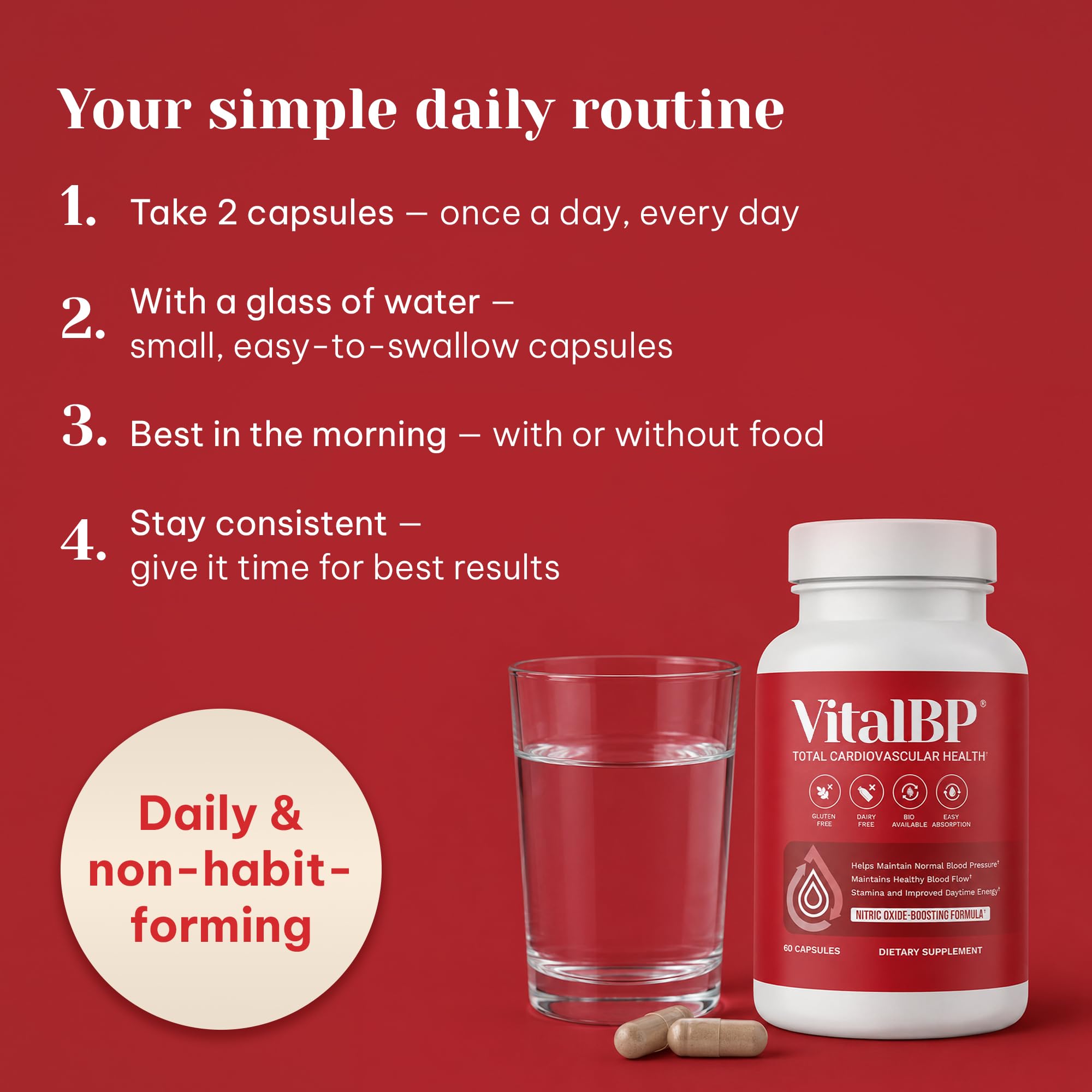 VitalBP etiqueta ingredientes lista completa y claridad