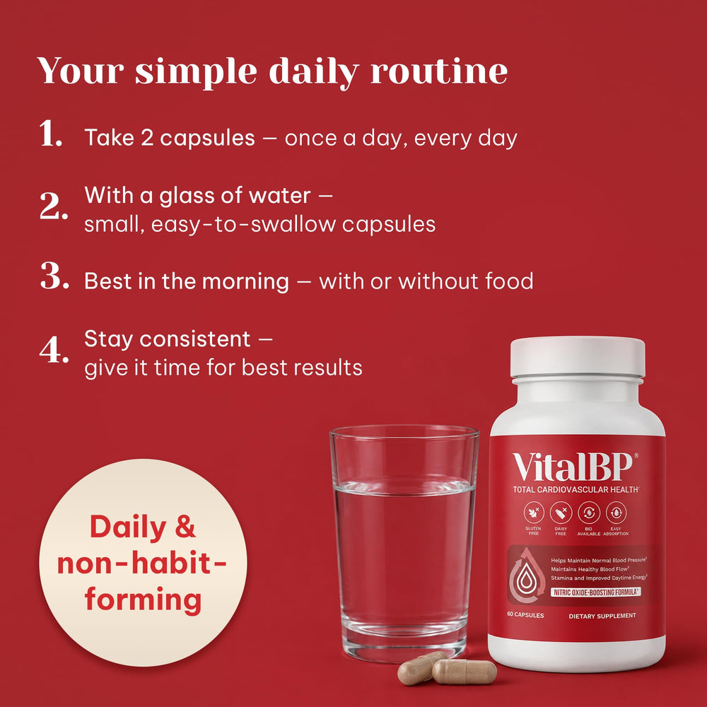 VitalBP etiqueta ingredientes lista completa y claridad