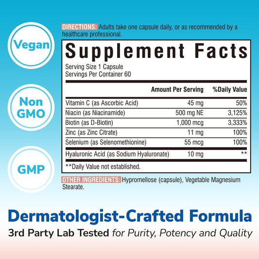 Vitalibre 6 en 1 para piel, cápsulas lista para rutina diaria.