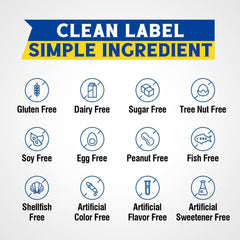 Vitalibre libre de OGM y alérgenos, apto para dietas diversas.