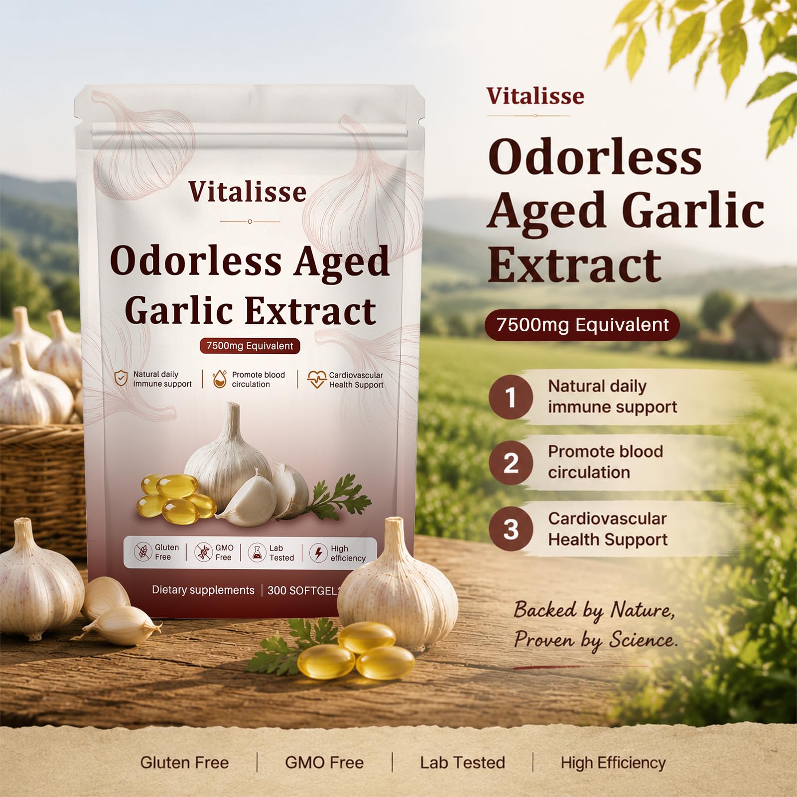 vitalisse cápsulas textura cerca que revela formato softgel fácil de tragar