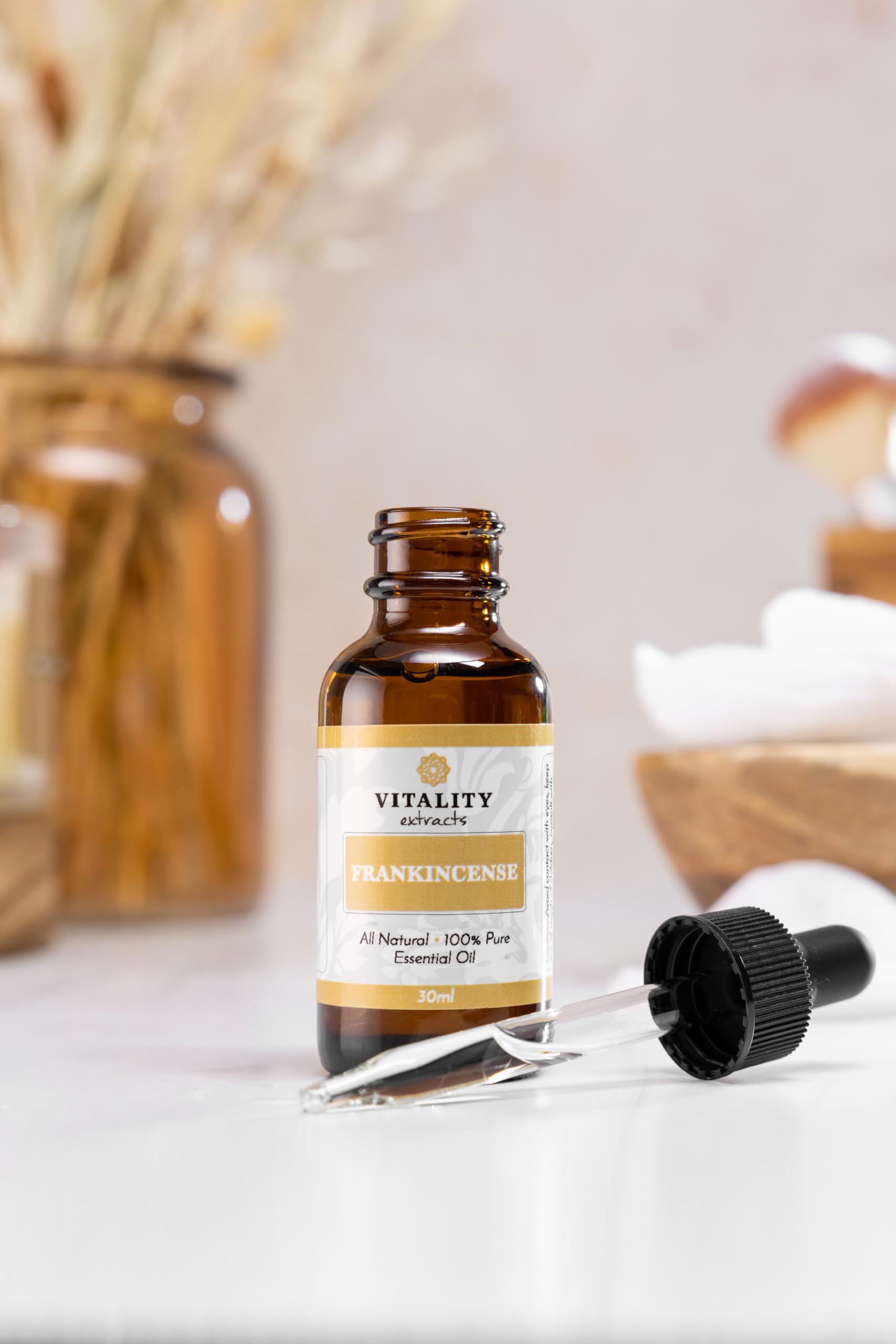 Vitality gotas de aceite en difusor eléctrico para ambiente relajante
