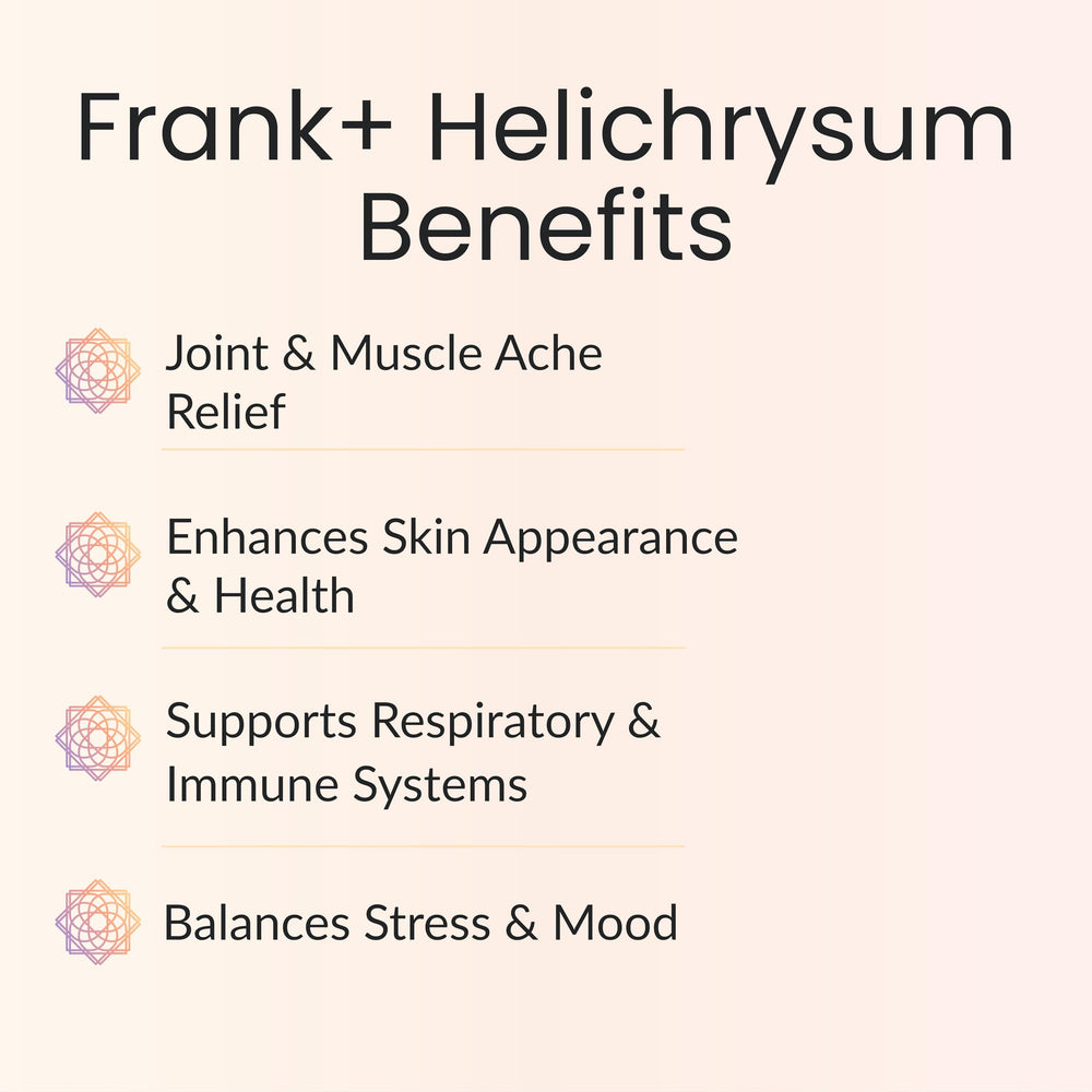 Aplicación diluida de Vitality Frank+ en masaje para sensación de confort y calma