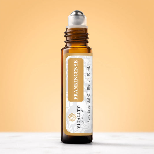 Detalle de la textura del aceite Vitality mostrando pureza y claridad