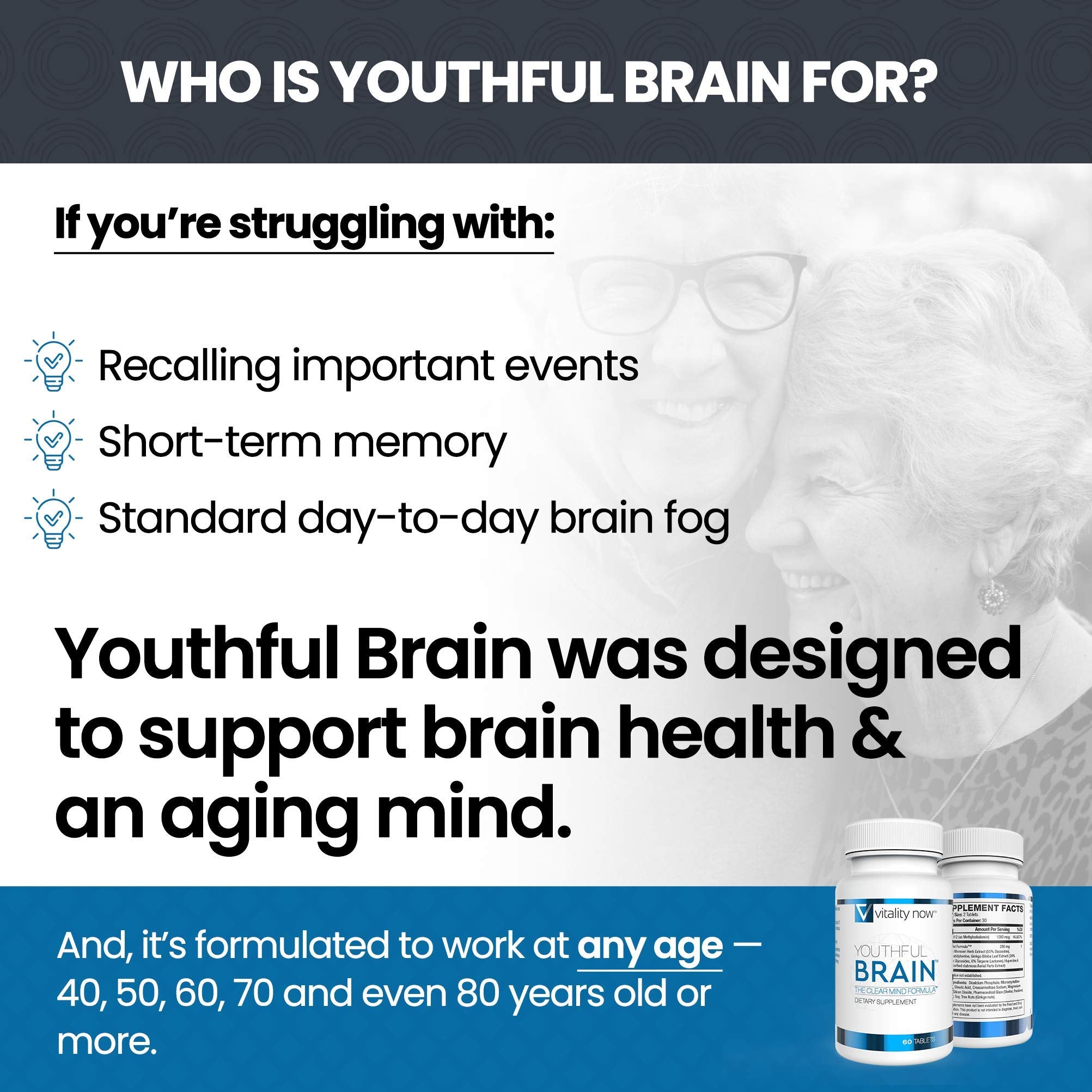 Vitality Now etiqueta nutricional legible con ingredientes y dosis destacadas