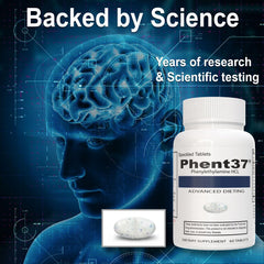 Vitamart Phent37 tabletas sobre mesa en contexto de uso diario y rutina