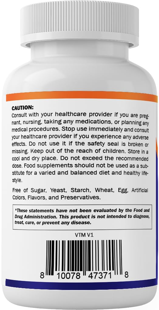 Vitamatic botella abierta con cápsulas visibles fácil acceso