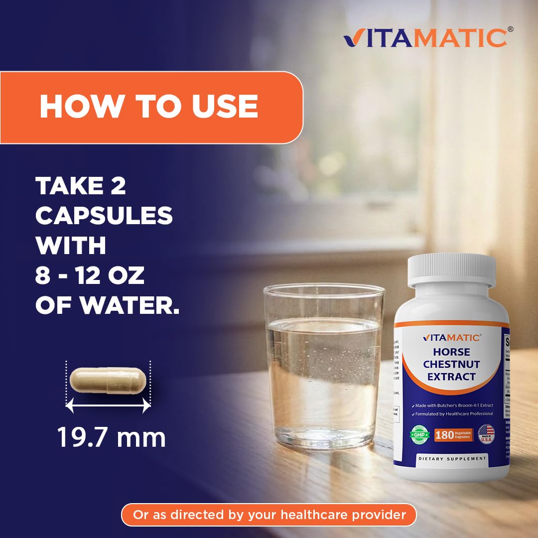 Vitamatic cápsula abierta con polvo para ver la potencia del extracto
