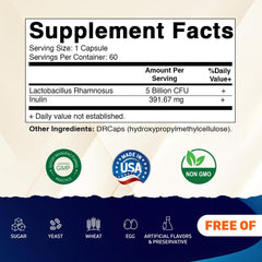 Vitamatic cápsula DRcaps primer plano que protege cultivos bacterianos