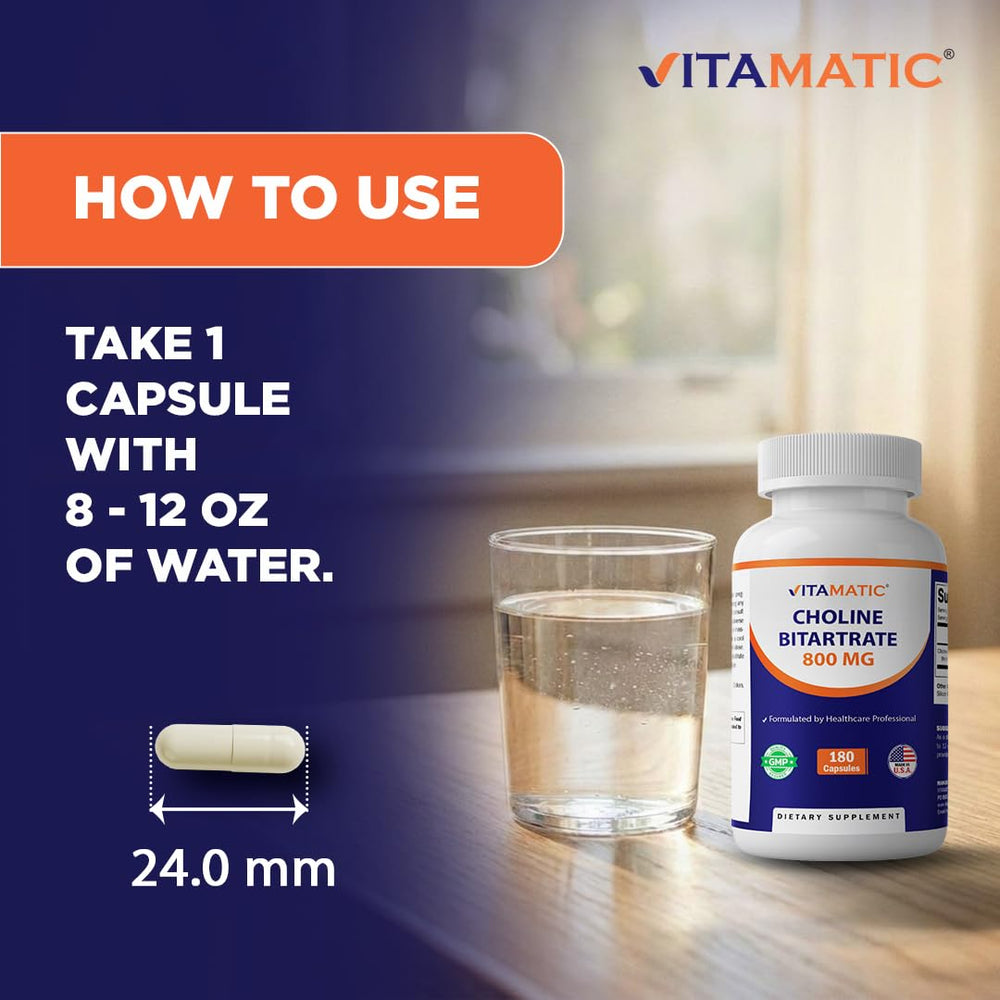 Vitamatic cápsula en la palma para comparar tamaño y comodidad de uso
