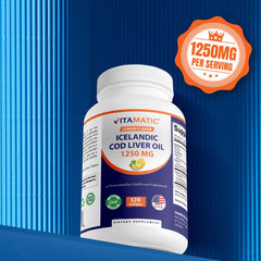 Vitamatic cápsulas alineadas indicando cantidad y formato