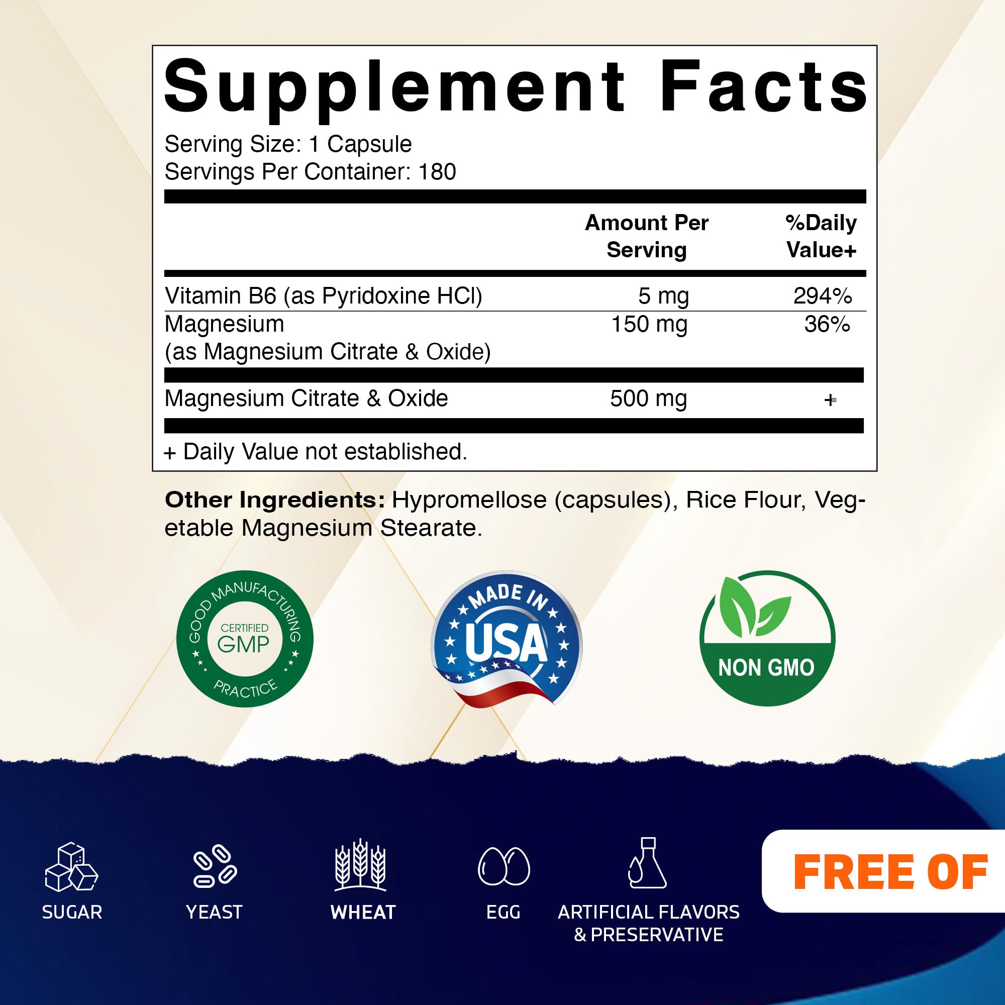 Vitamatic cápsulas dentro del frasco, fácil suministro prolongado