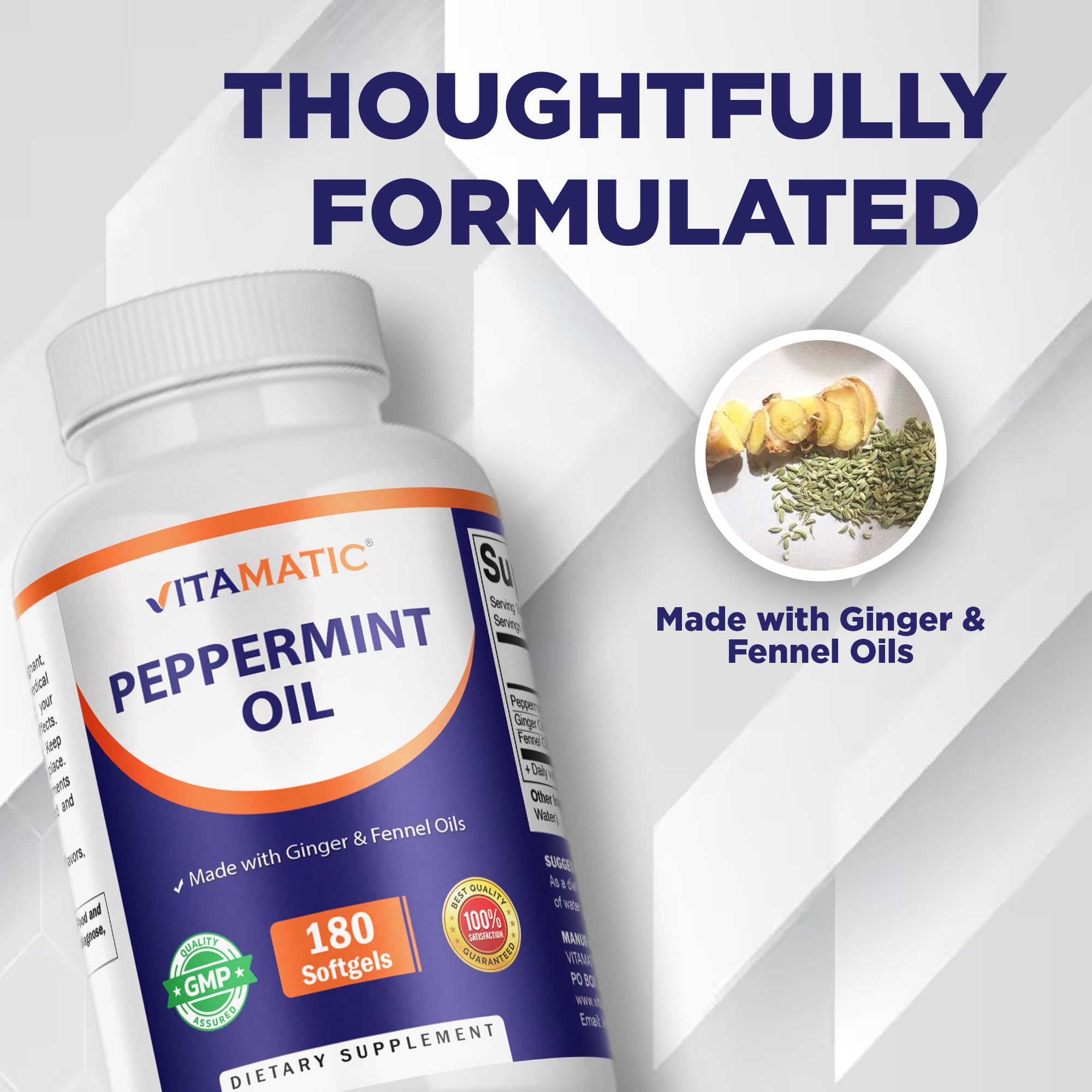 Vitamatic cápsulas en mano para escala visual y dosis portátil
