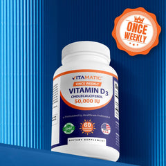 Vitamatic cápsulas vegetales agrupadas demostrando la opción sin gelatina
