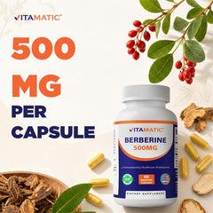 Vitamatic sello GMP en etiqueta indicando control de calidad