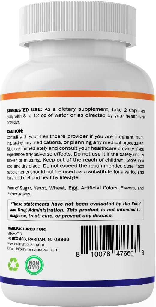 Vitamatic sello GMP que destaca control de calidad en fabricación
