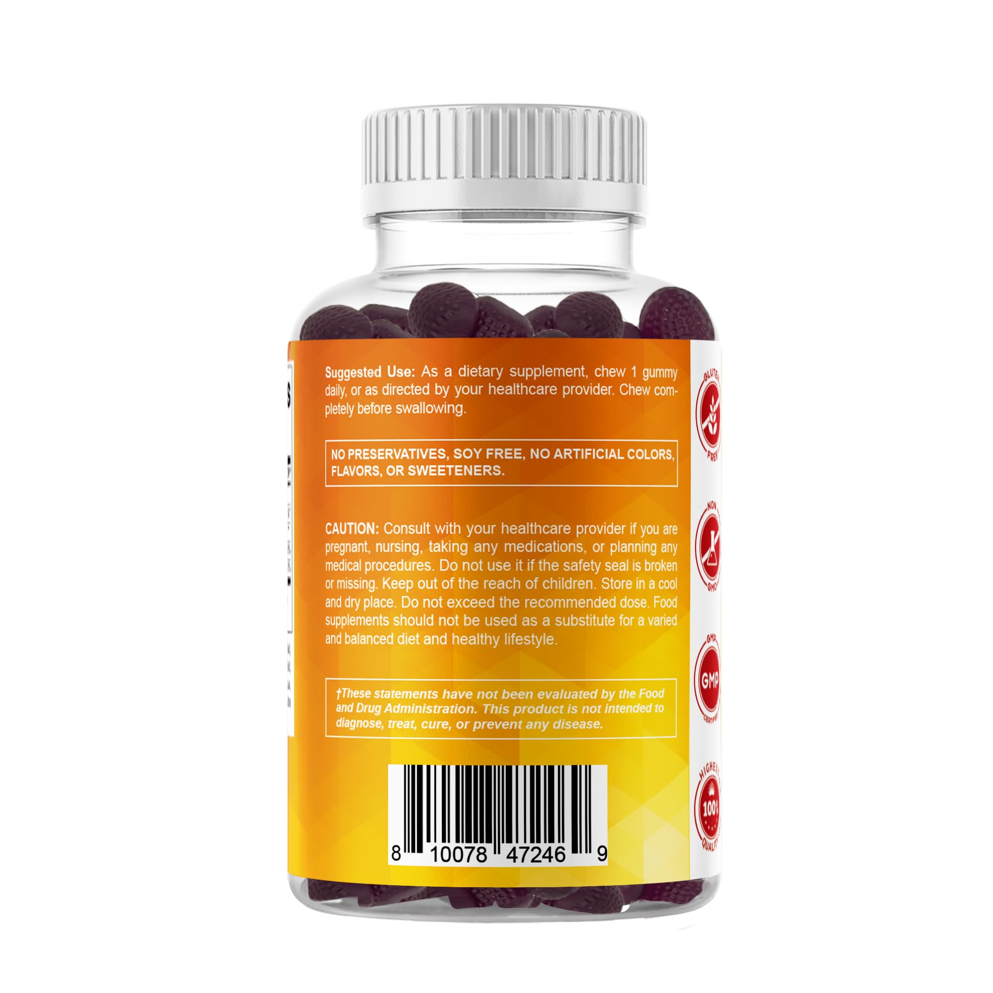Vitamatic cierre del frasco con tapa segura, conservación y frescura