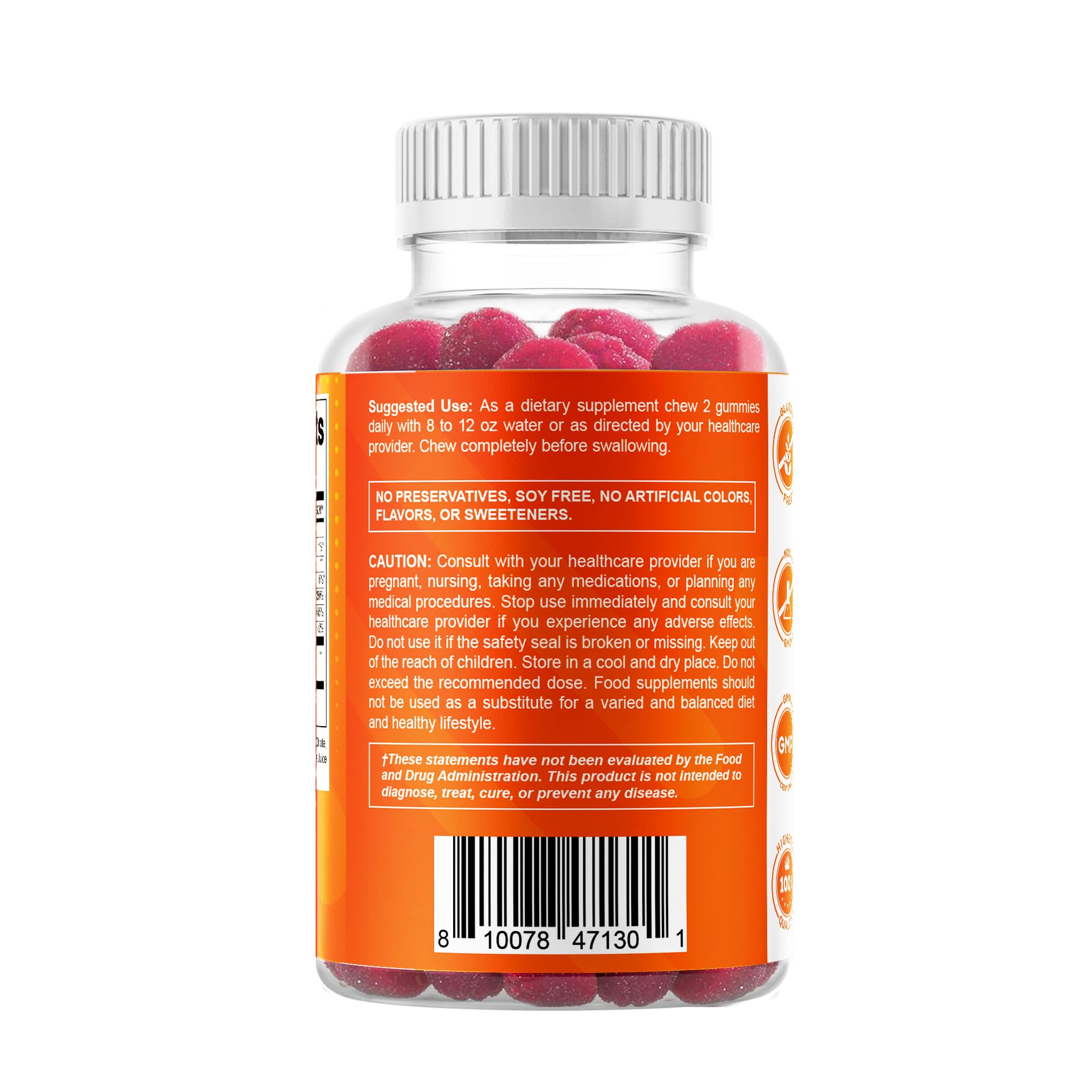 Vitamatic comparativa de tamaño con objeto cotidiano para referencia visual