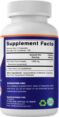 Vitamatic frasco abierto con cápsulas ilustrando suministro de 240