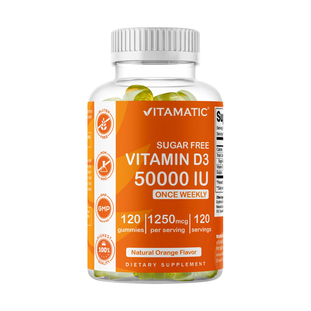 Vitamatic frasco frente mostrando diseño y beneficios
