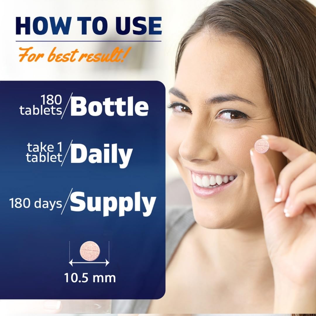 Vitamatic detalle de la textura de la tableta sin conservantes artificiales