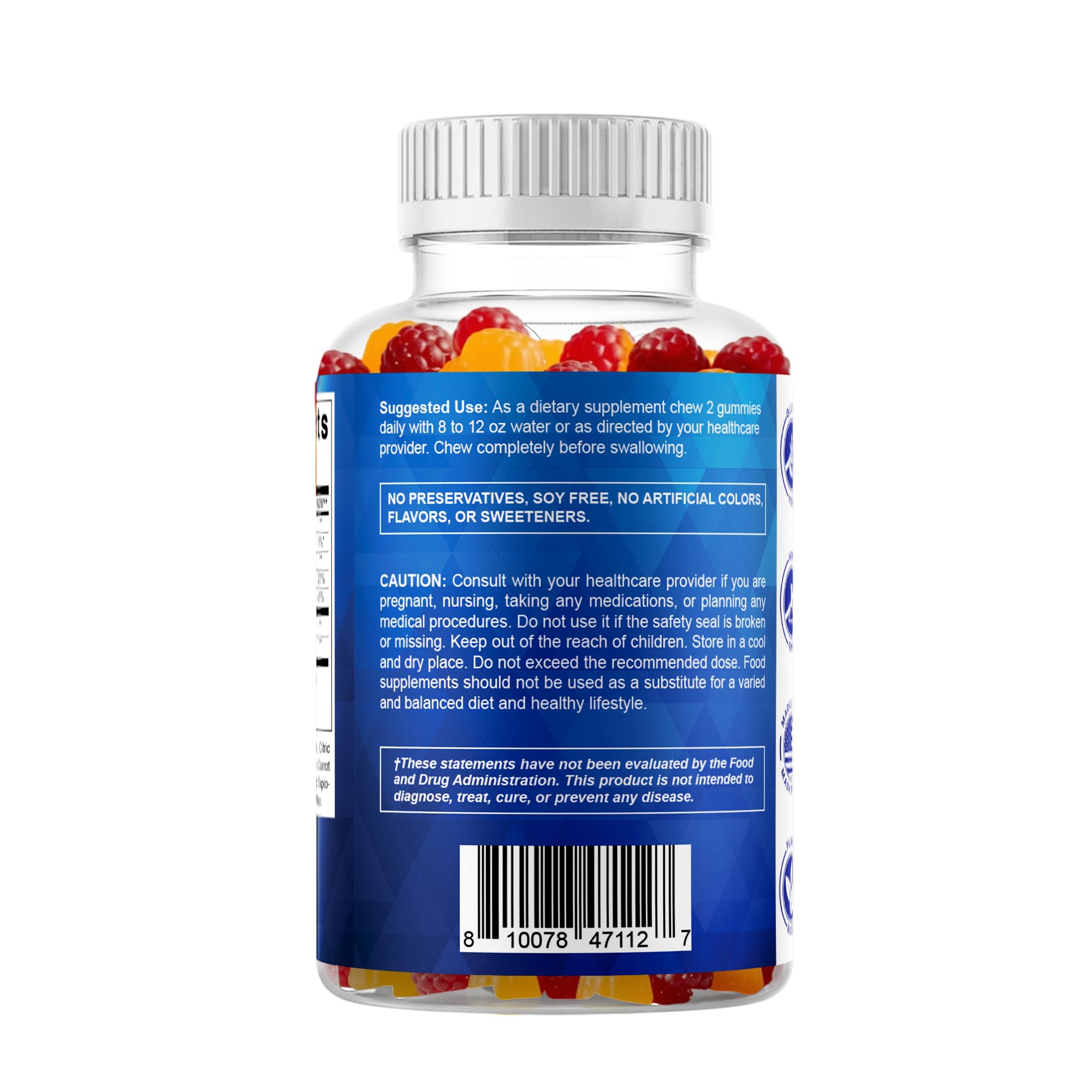 Vitamatic sello sin azúcar destacado para opciones dietéticas