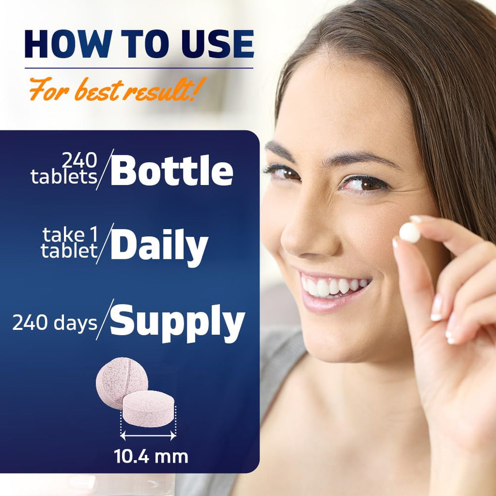Vitamatic envase abierto con tabletas visibles, fácil acceso y almacenamiento práctico