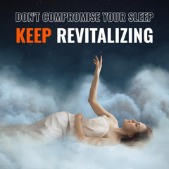 Vitamatic escena de dormitorio enfatizando ayuda para una rutina nocturna