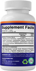 Vitamatic estilo de vida con aliento fresco tras tomar tableta menta
