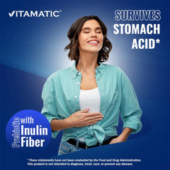 Producto Vitamatic en mesa de desayuno integrándose a rutina saludable