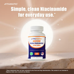 Vitamatic etiqueta con información nutricional y seguridad del producto