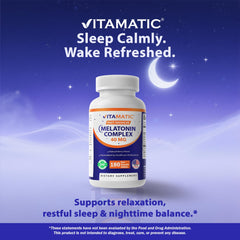 Vitamatic etiqueta con lista de ingredientes y beneficios visibles