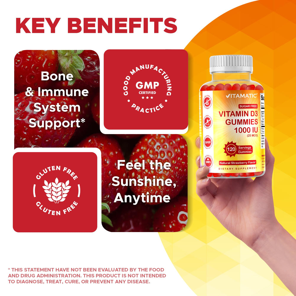 Vitamatic etiqueta nutricional legible con información de 1000 IU