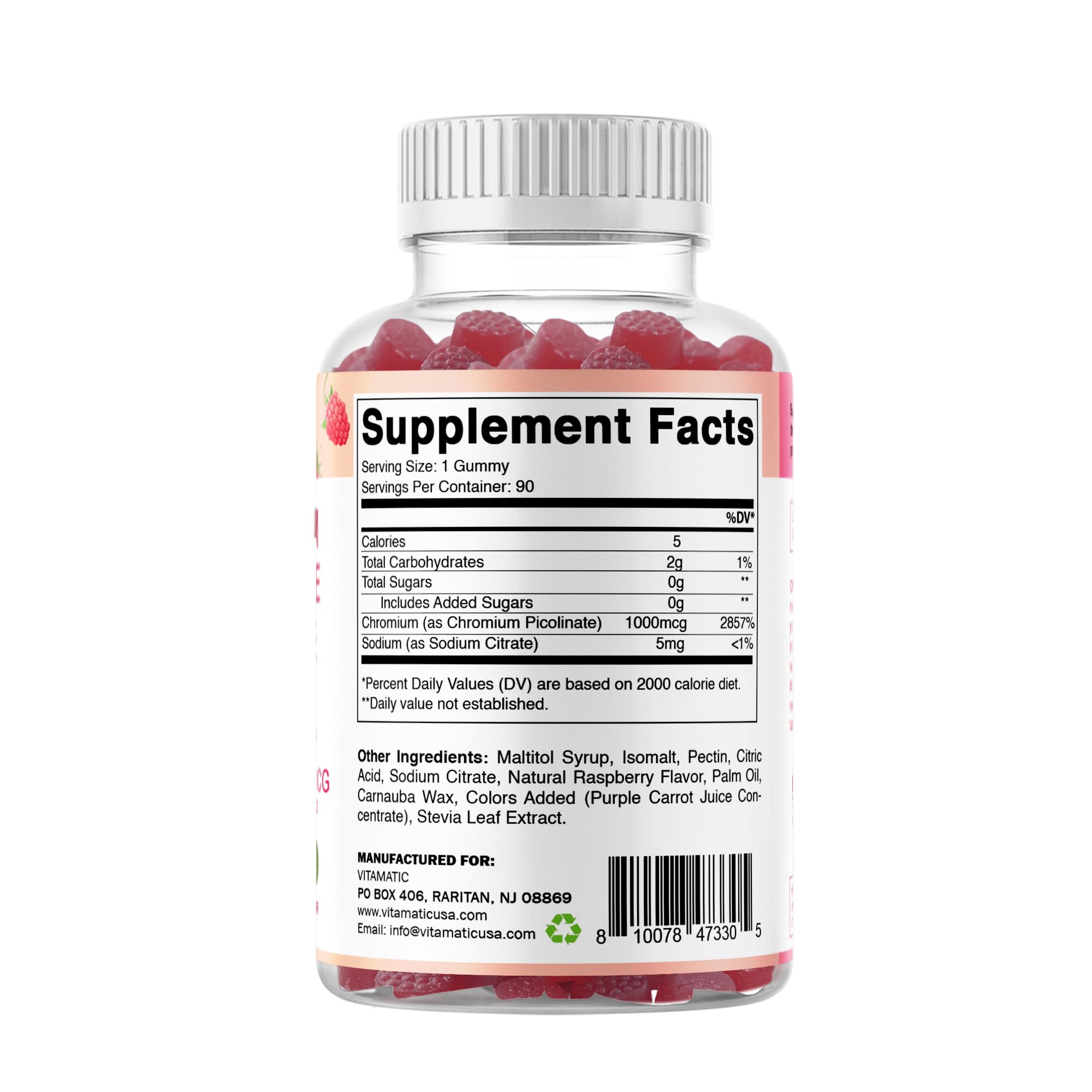Vitamatic frambuesas frescas ingrediente natural y atractivo